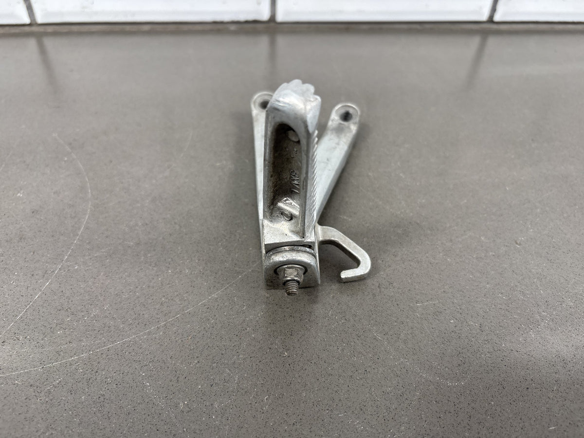 1999-2002 Yamaha YZF-R6 Rear Passenger Foot Peg Brackets Pair OEM