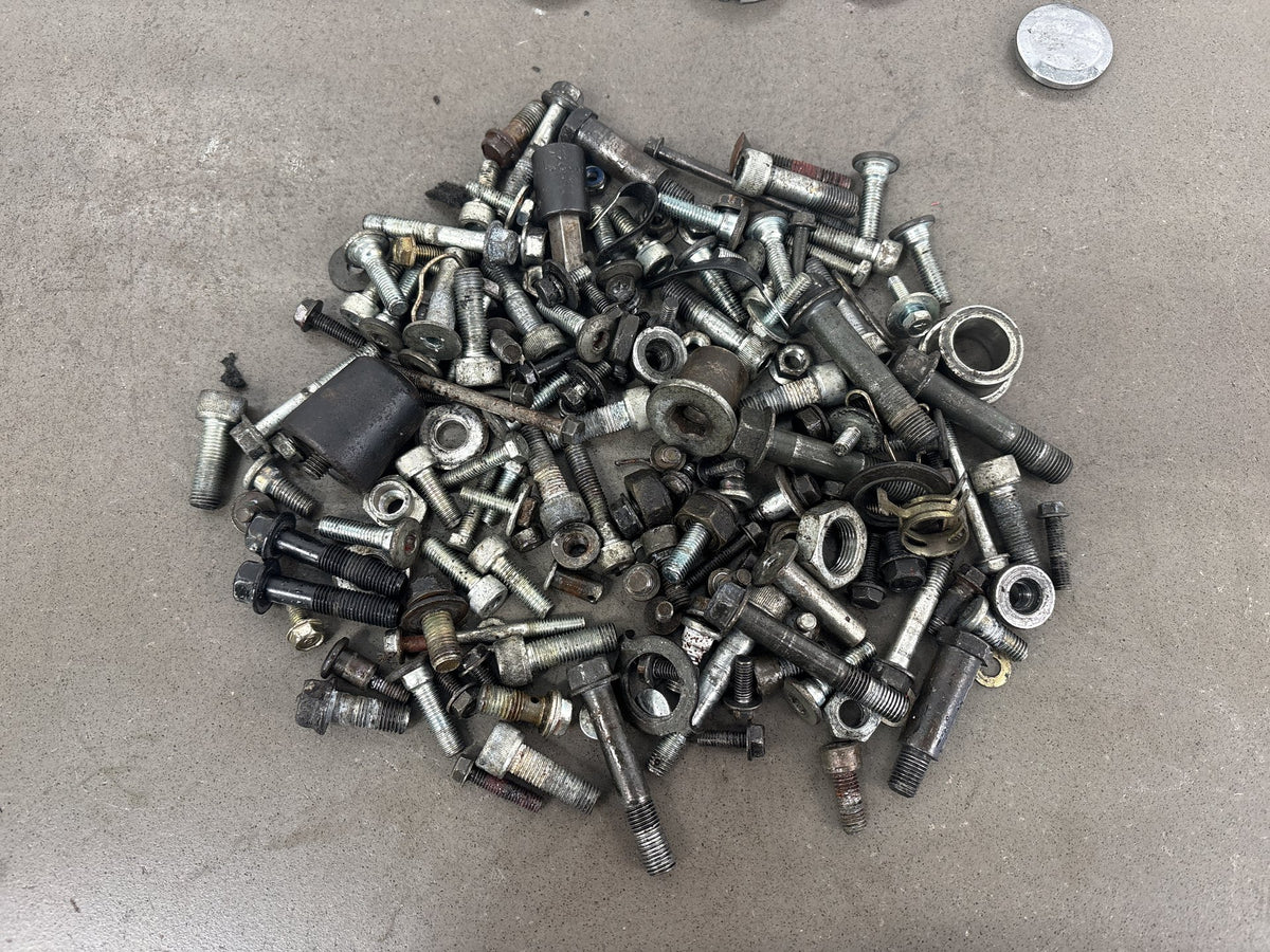 1990-1993 Kawasaki Ninja ZX-11 ZX1100C Hardware Lot Nuts Bolts Clips OEM