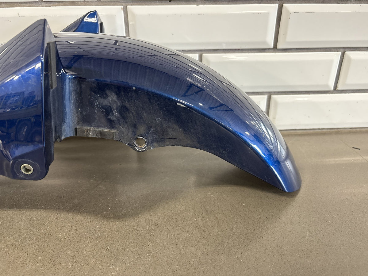 2006-2007 Yamaha FJR1300 Front Fender Mudguard Cobalt Blue OEM 3P6-21511-00-P2
