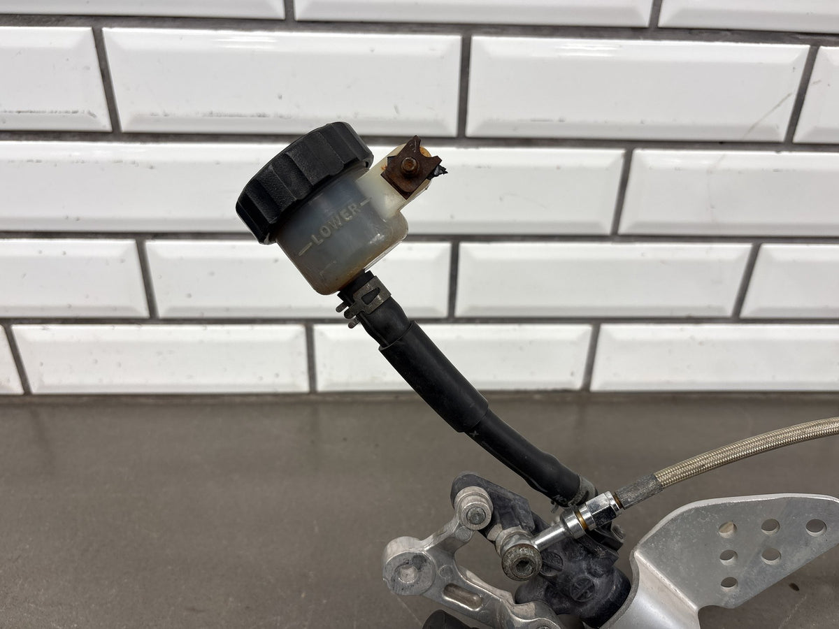 1999-2000 Yamaha YZF-R6 Right Rearset Rear Brake Master Cylinder OEM