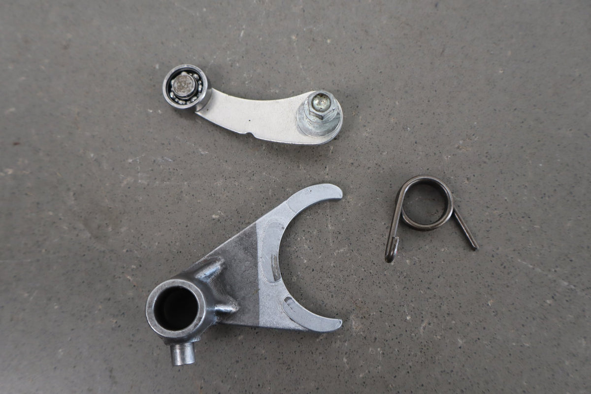 1997 KTM 250 EXC Engine Transmission Gears Shift Fork Assembly OEM 250EXC Bike