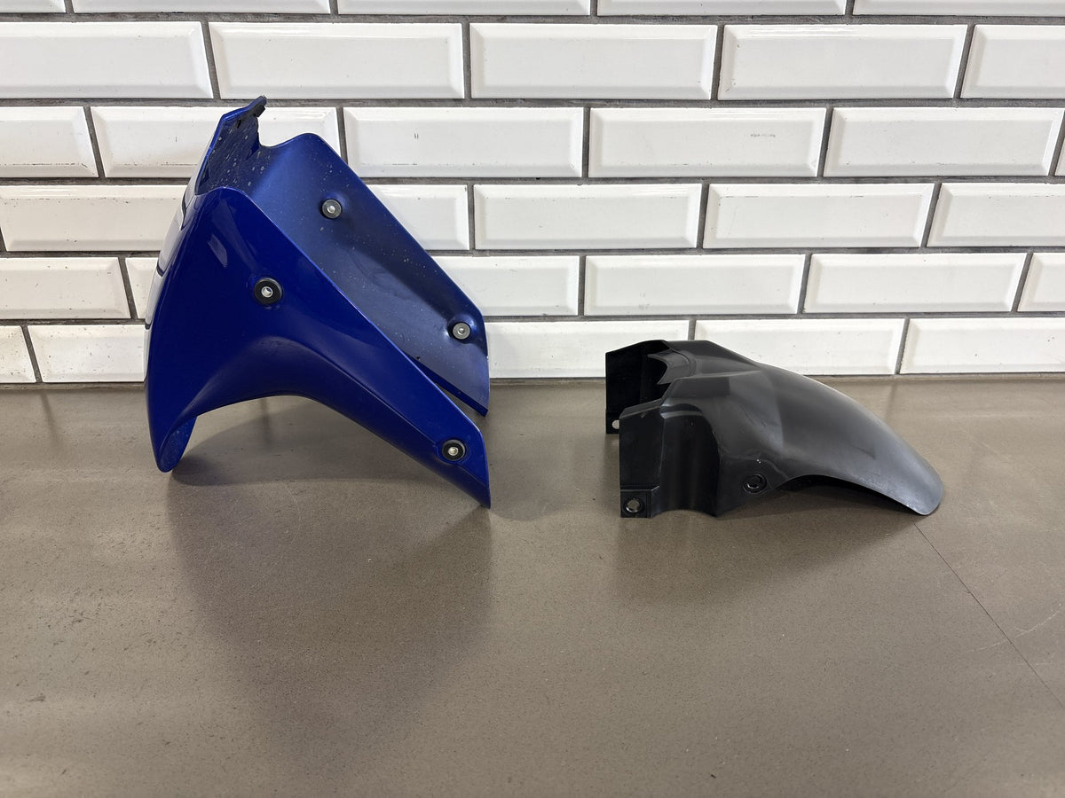 1999-2007 Yamaha YZF600R Front Fender Blue Front & Black Rear Section OEM