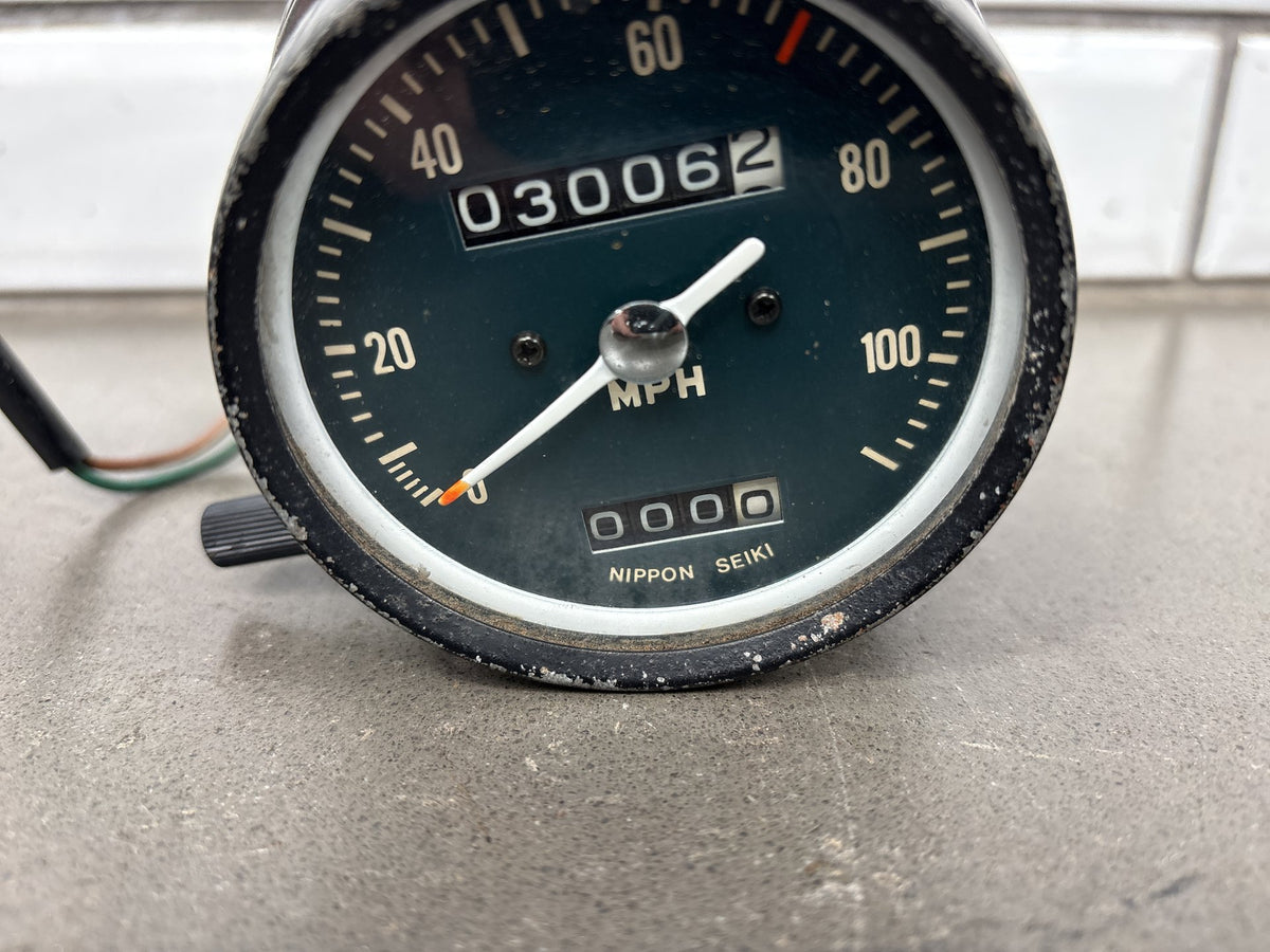 1968-1973 Honda CL350 Speedometer Gauge Set MPH OEM