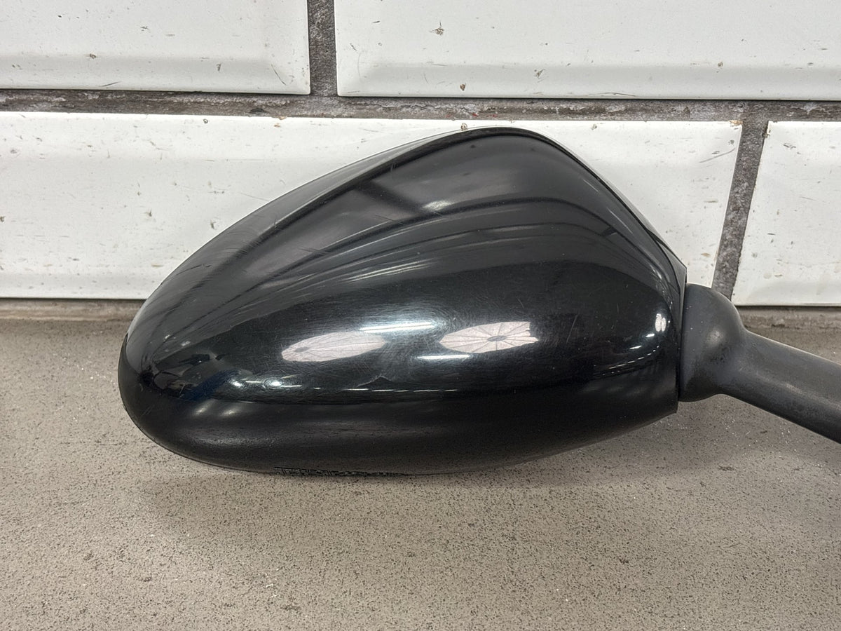 2000 Honda Super Hawk 1000 VTR1000F Right Mirror Emgo Black Fairing Mount