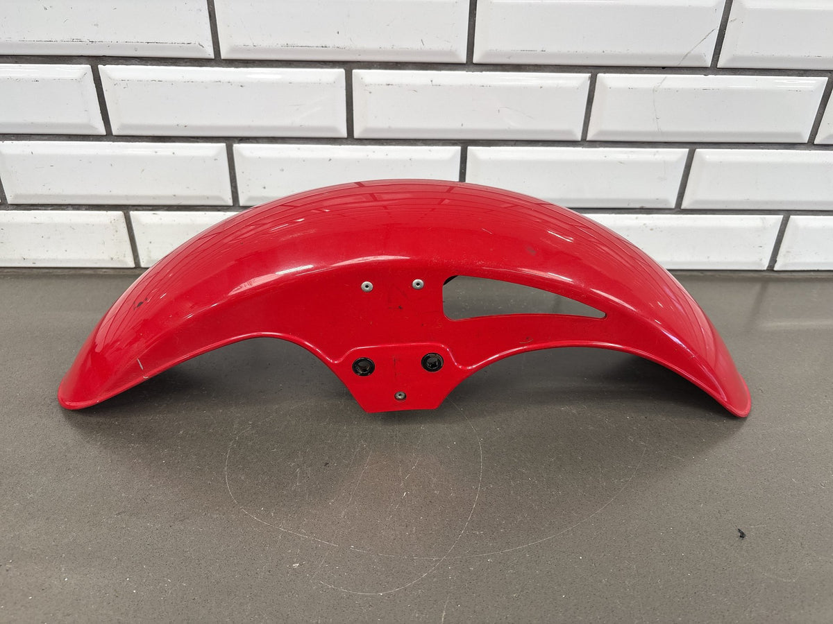 1983 Kawasaki GPZ750 ZX750A Front Fender Mudguard Red OEM