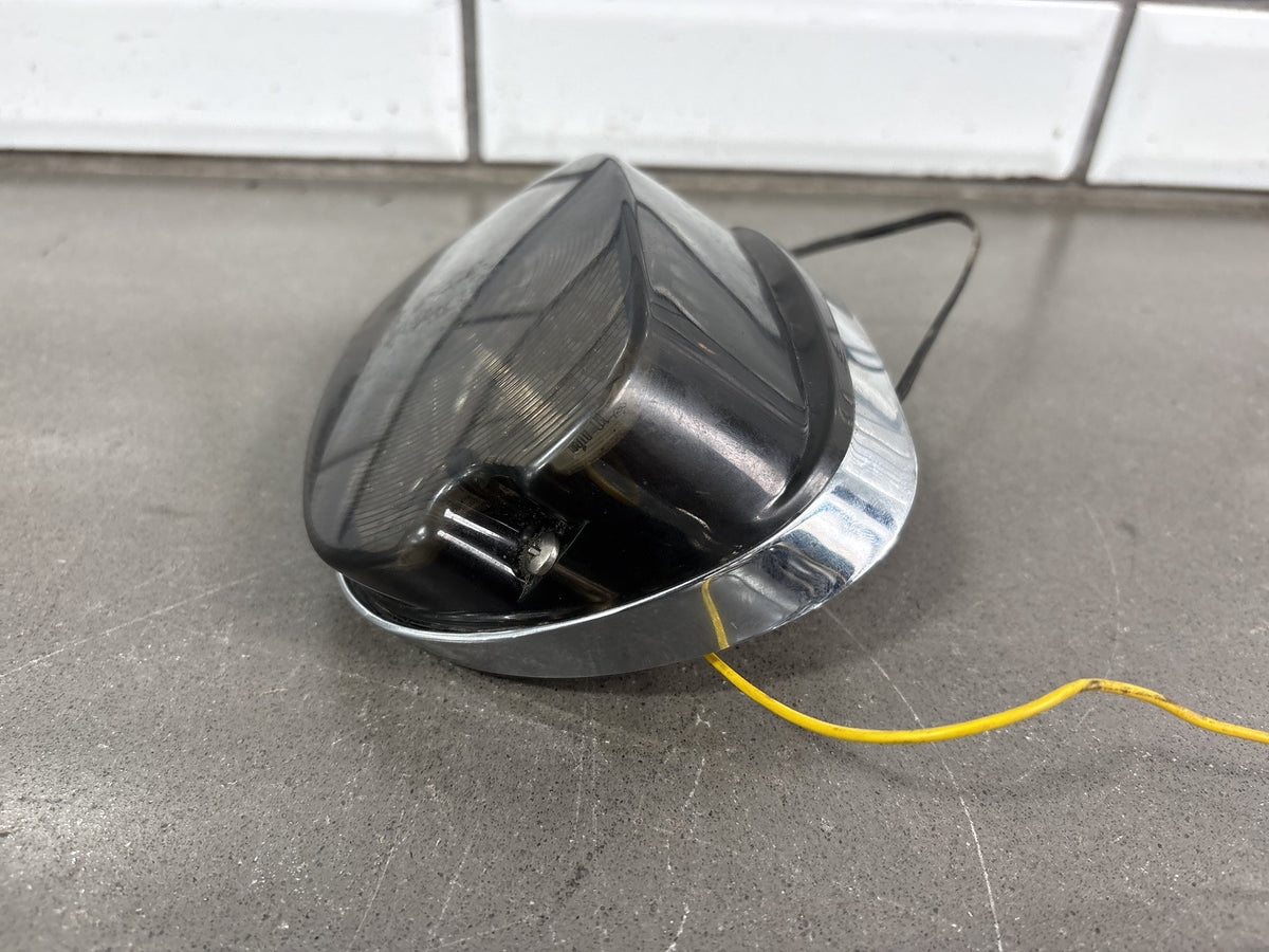 2006 Harley Dyna Super Glide FXDI Smoked LED Tail Light Chrome Base OEM