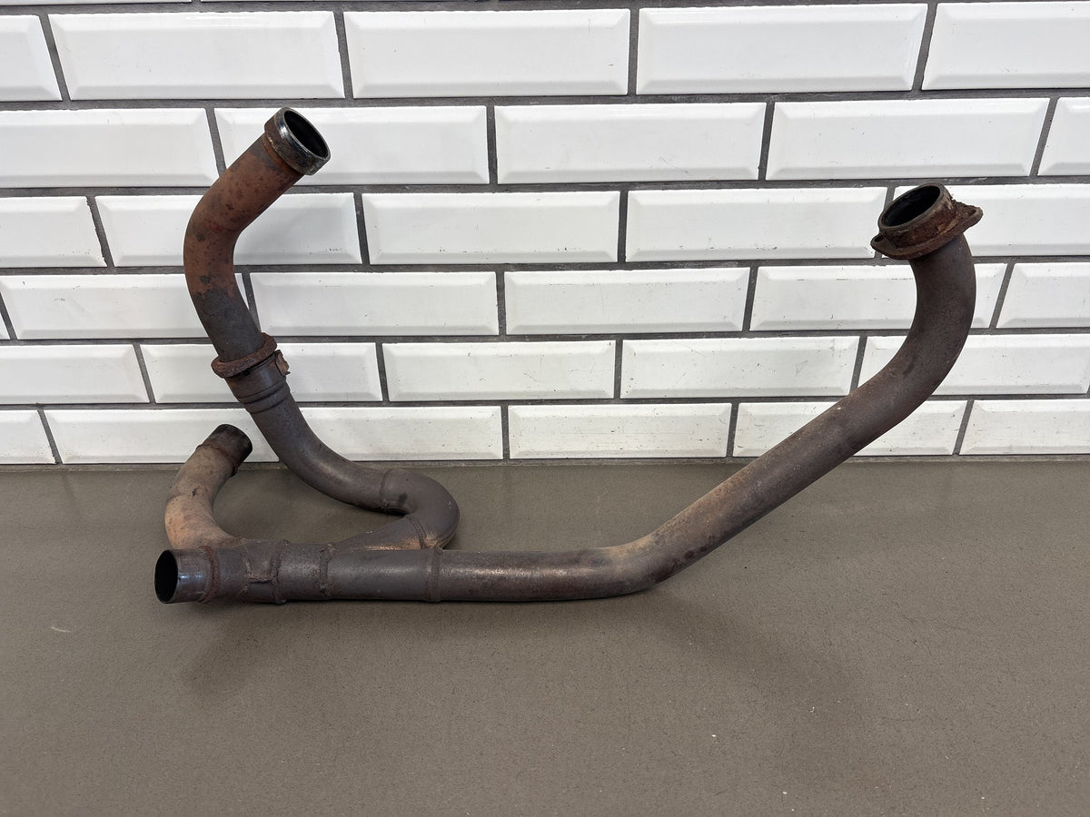2000 Honda Super Hawk 1000 VTR1000F Exhaust GPR Slip On Mufflers Headers Rusty