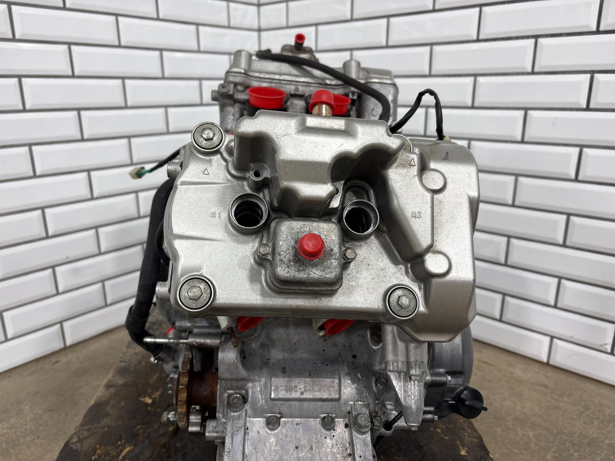 2002 Honda Interceptor 800 VFR800 VTEC Engine Compression Tested Road Rash OEM