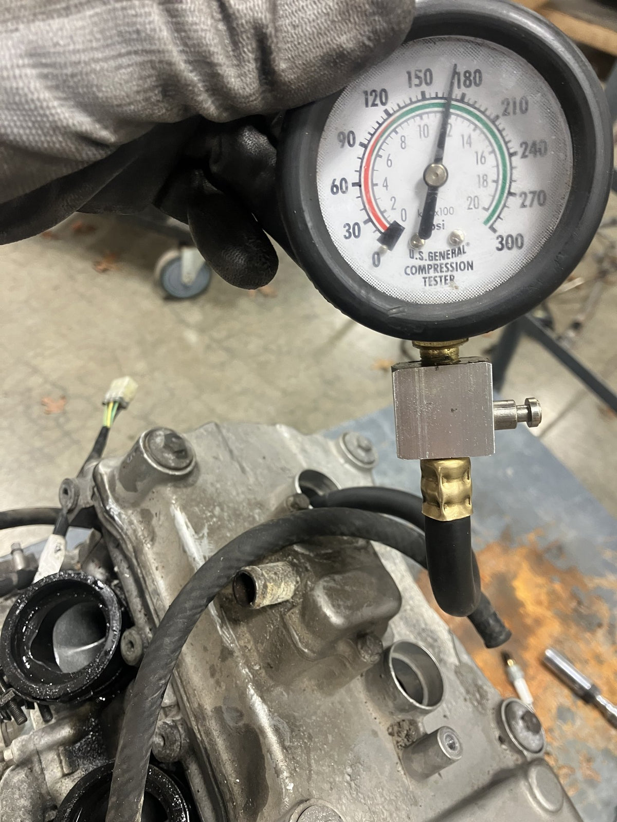 2002 Honda Interceptor 800 VFR800 VTEC Engine Compression Tested Road Rash OEM