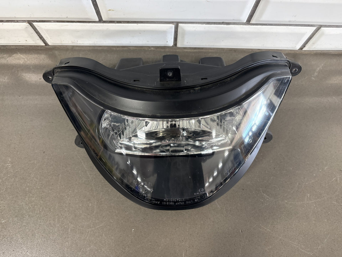 1999-2007 Yamaha YZF600R 3K Mile Headlight Assembly Koito H4 Clear Lens OEM