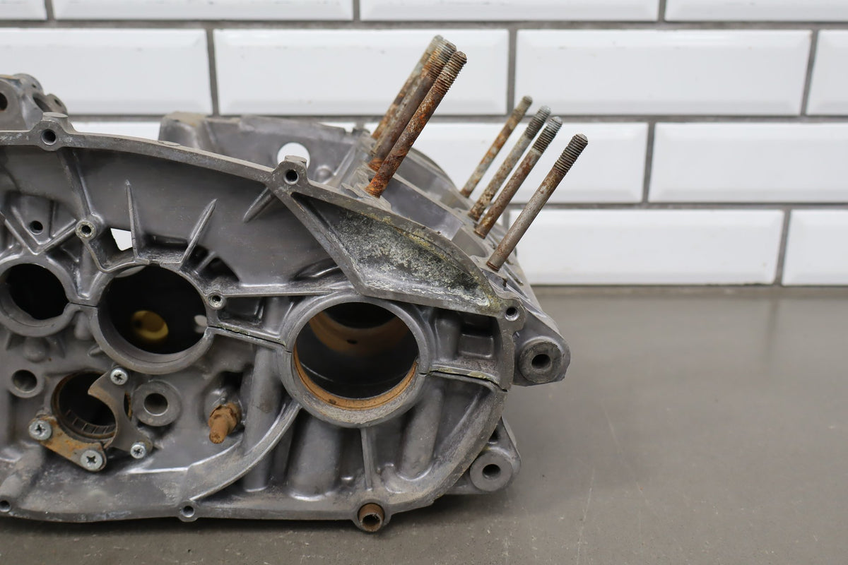 1972 Yamaha R5C 350 Crankcase Assembly Pair Left/Right OEM