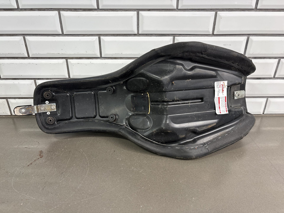 2006-2017 Harley Dyna FXD FXDWG C.C. Rider Diamond Stitch 2-Up Seat S11 Black