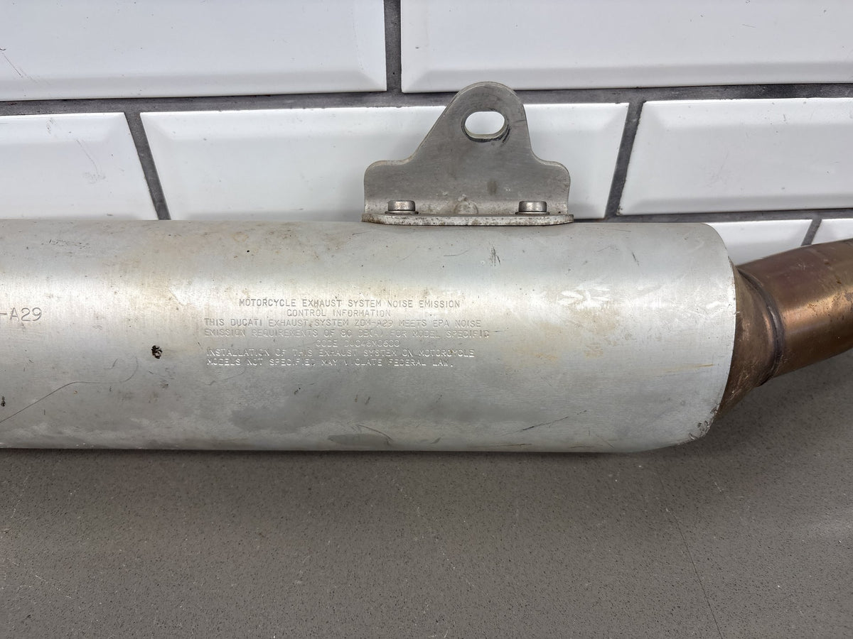 2006 Ducati Monster 620 Exhaust Muffler Silencer OEM