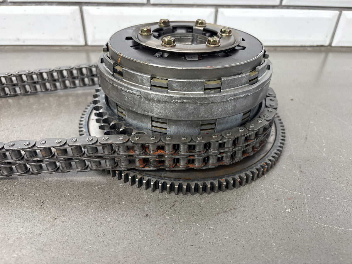2006 Harley Dyna FXDI TC88 Primary Clutch Compensator Chain Kit Surface Rust