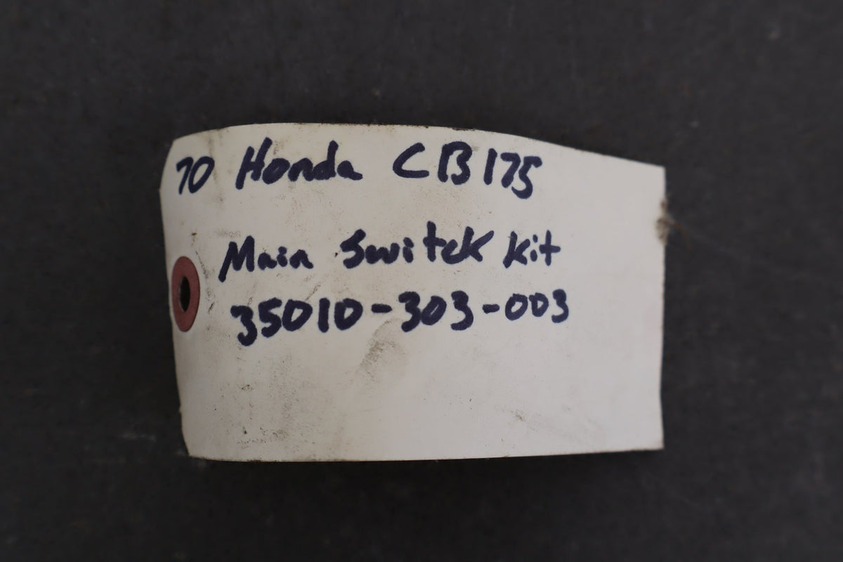 1969-1973 Honda CB175 Ignition Switch/ Lockset OEM Tested