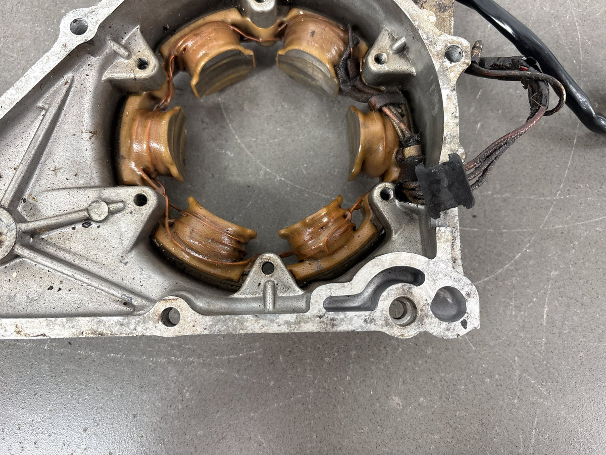 1968-1973 Honda CL350 Stator Cover Assembly OEM CB350 Tested