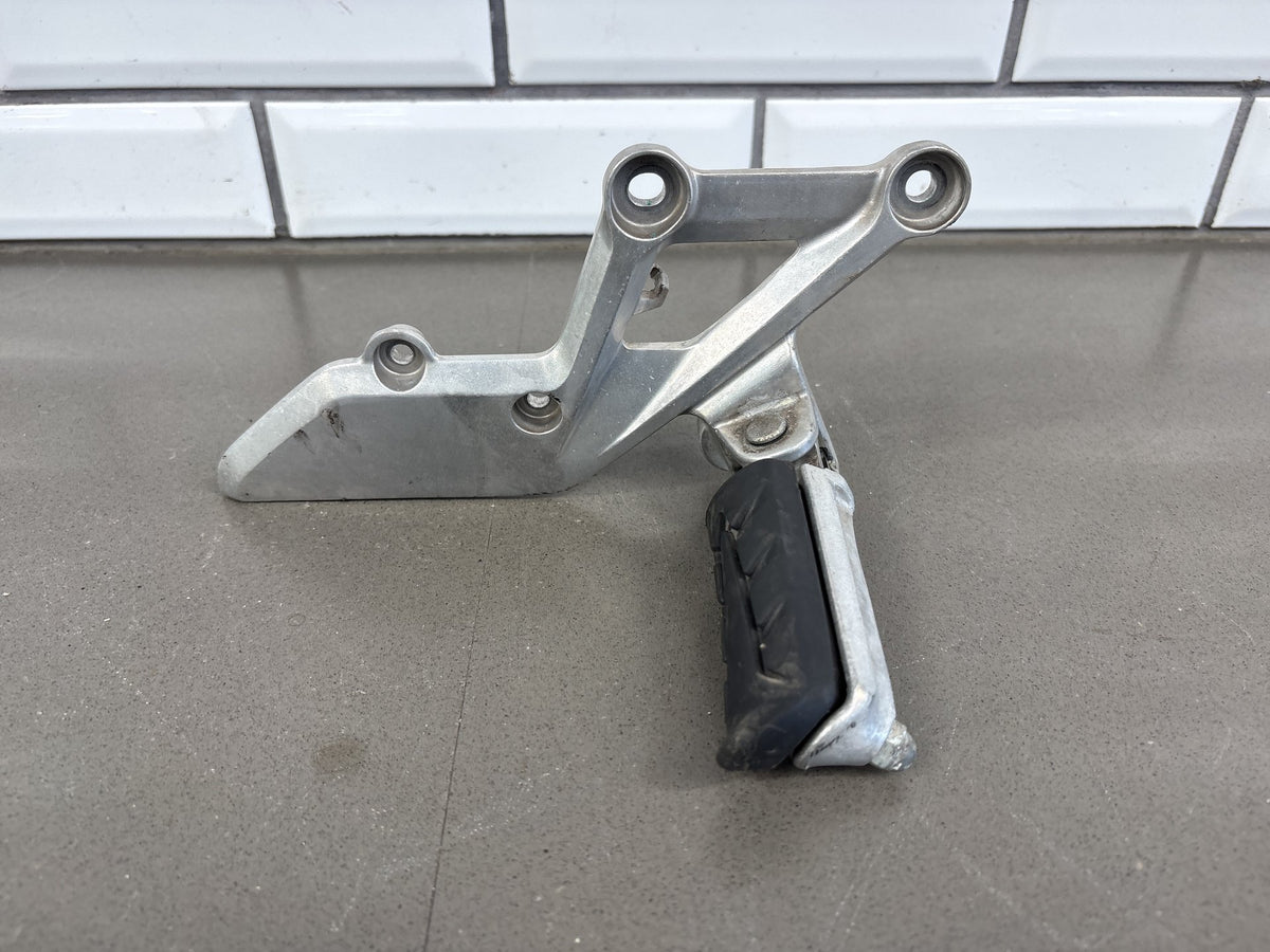 2017-2019 Honda CBR300R Front Rider Foot Pegs with Brackets Pair OEM