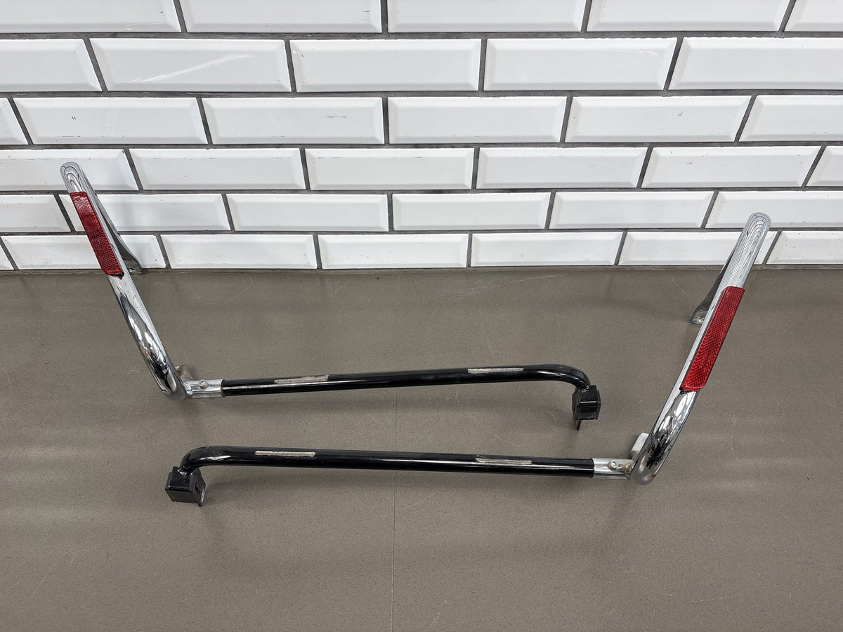 1999-2005 Harley Road King FLHR FLHRI FLHRCI Saddlebag Guards Pair OEM 49176-97