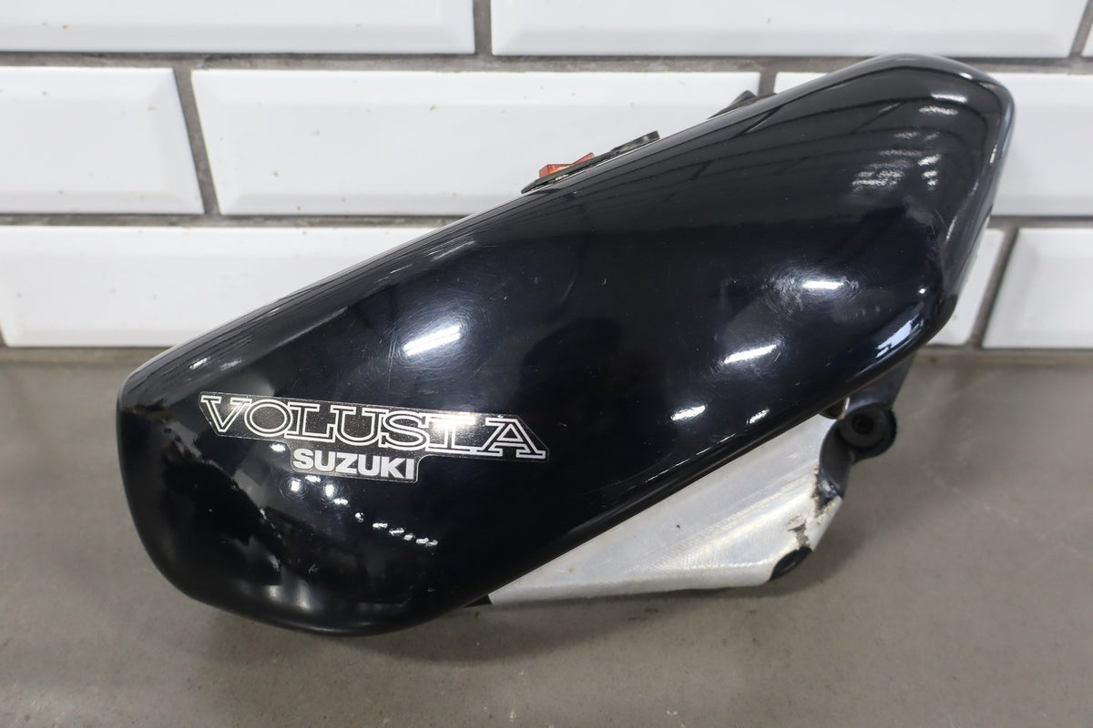 2001-2004 Suzuki VL800 Volusia Side Covers Black White OEM