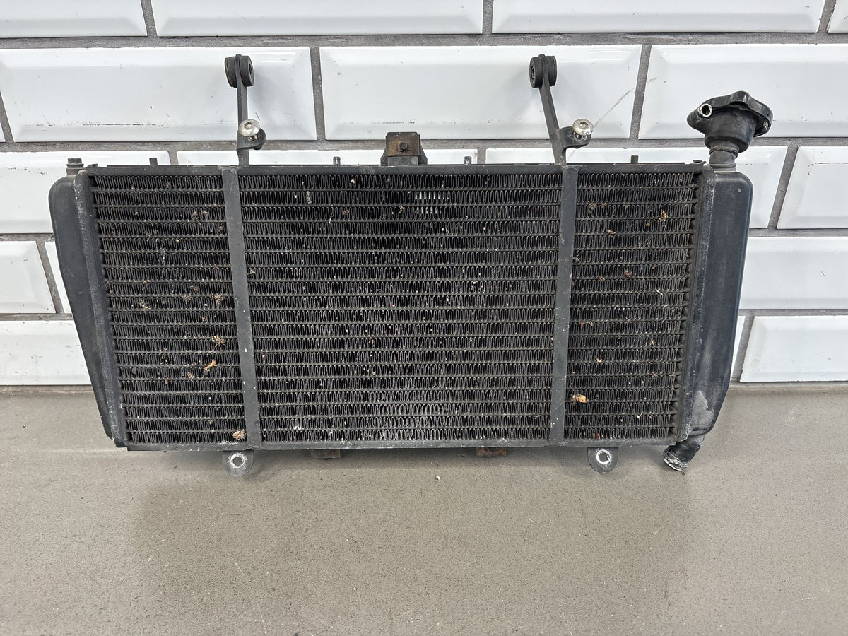 2005-2010 Triumph Sprint ST 1050 Radiator Assembly with Cooling Fan