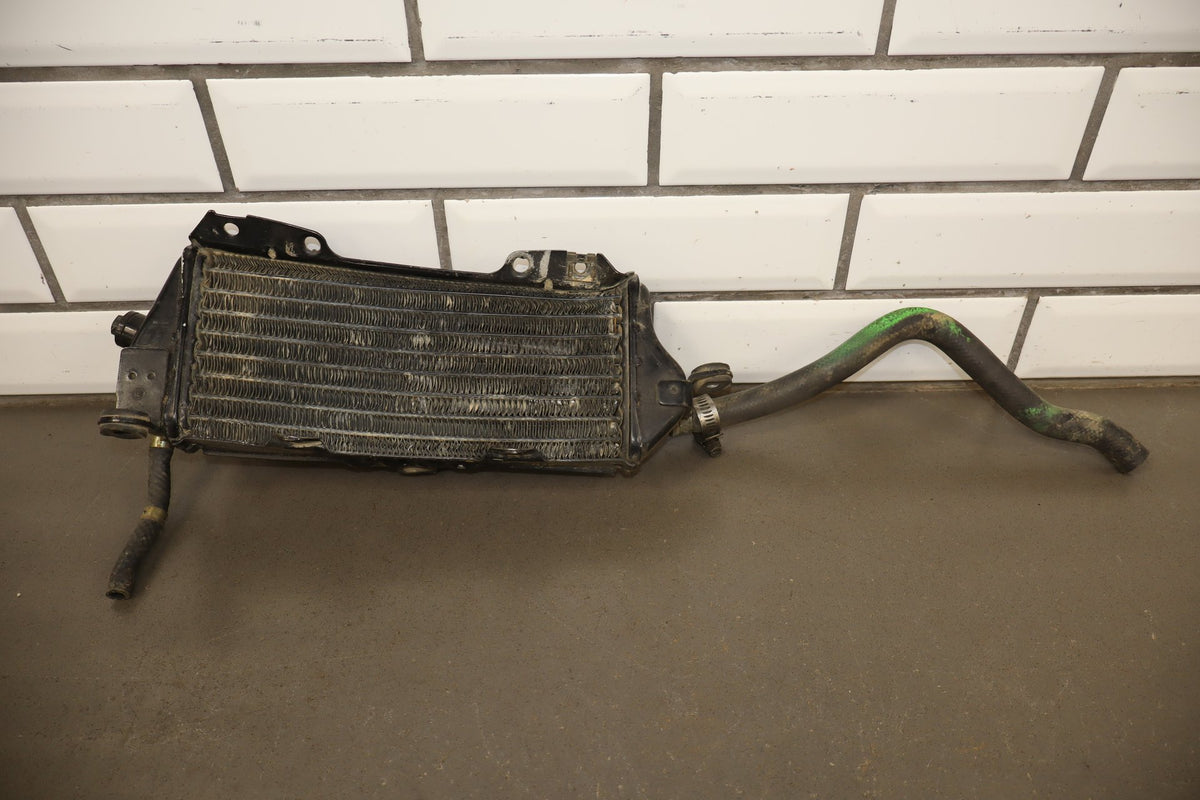 1990-1993 Kawasaki KX250 Left Right OEM Radiator Set with Hoses
