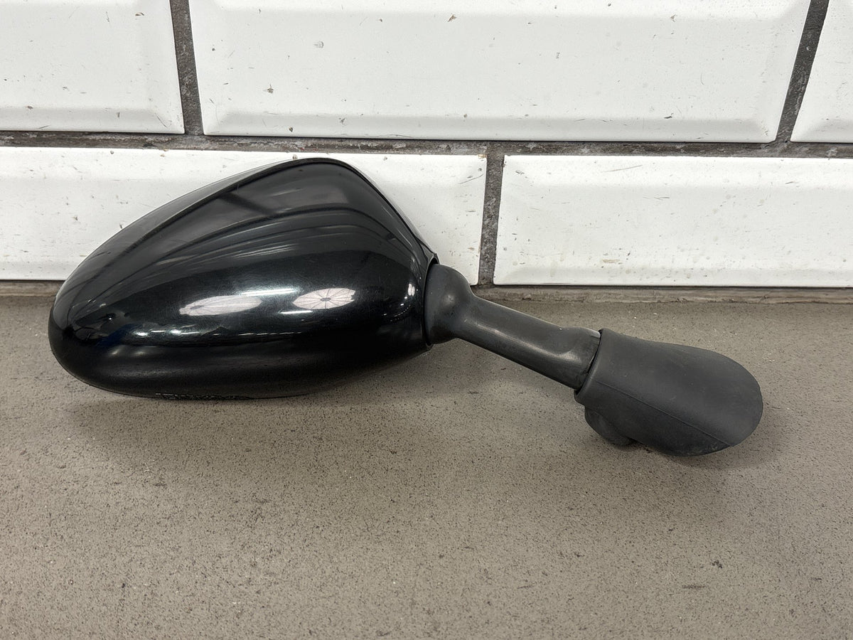 2000 Honda Super Hawk 1000 VTR1000F Right Mirror Emgo Black Fairing Mount