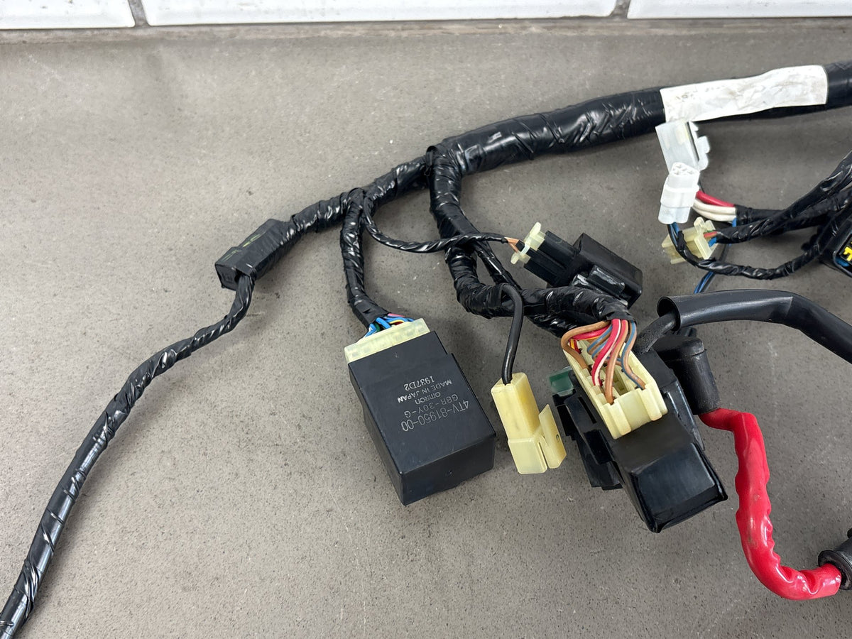 1999-2007 Yamaha YZF600R Main Wiring Harness Loom With Relay Unit Relays OEM