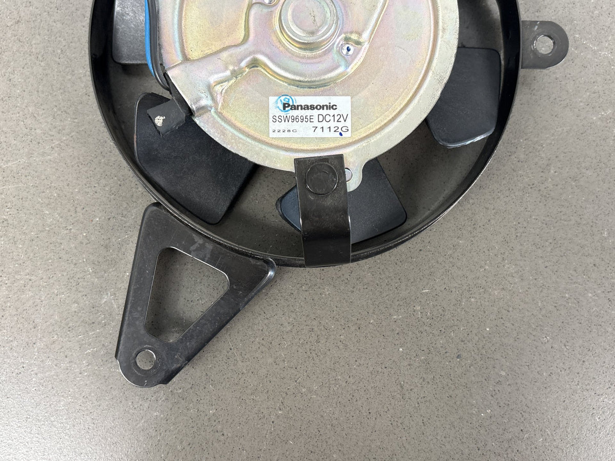 1999-2007 Yamaha YZF600R 3K Mile Radiator Cooling Fan with Bracket Panasonic OEM