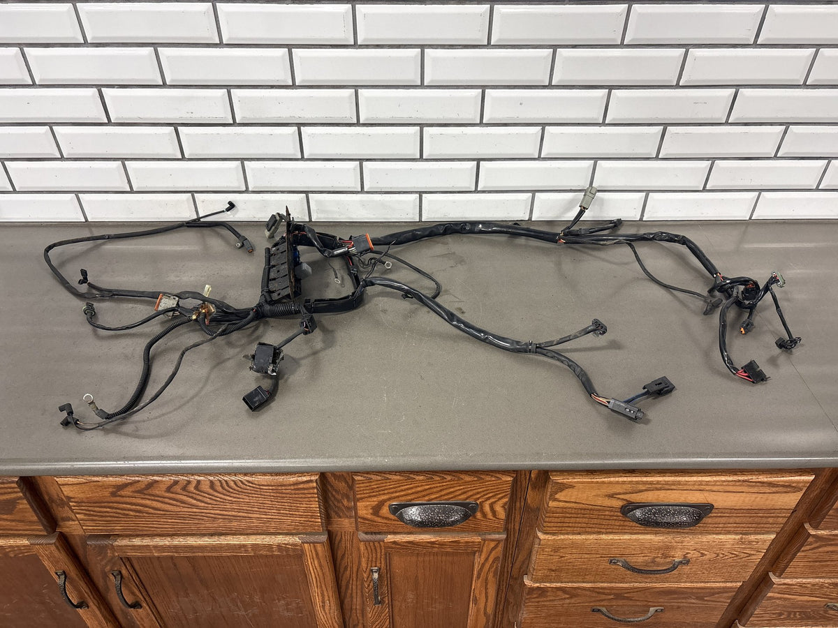 2004 Harley Heritage Softail Classic FLSTC Main Wiring Harness Carb 70216-04A