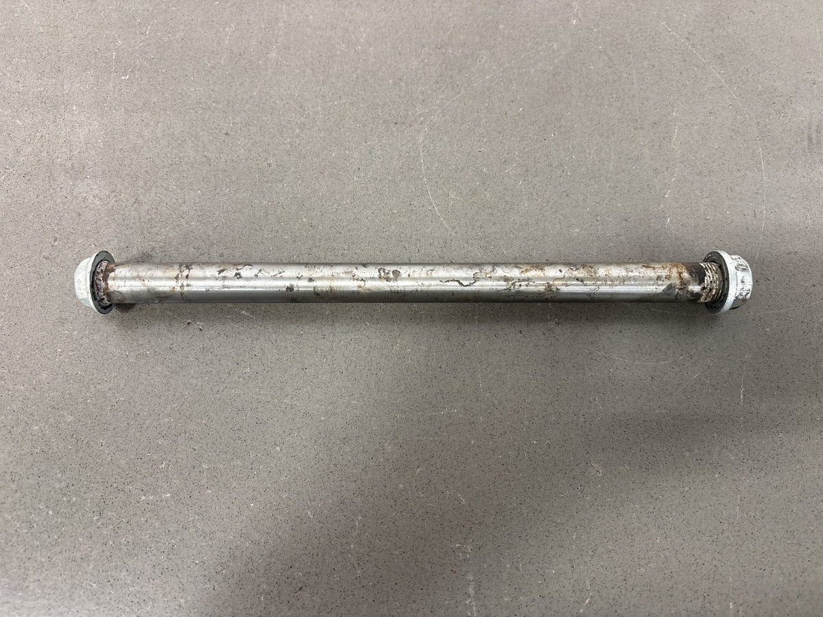 1990-1993 Kawasaki ZX-11 ZX1100C Swingarm Pivot Shaft With Nut OEM 33032-1157