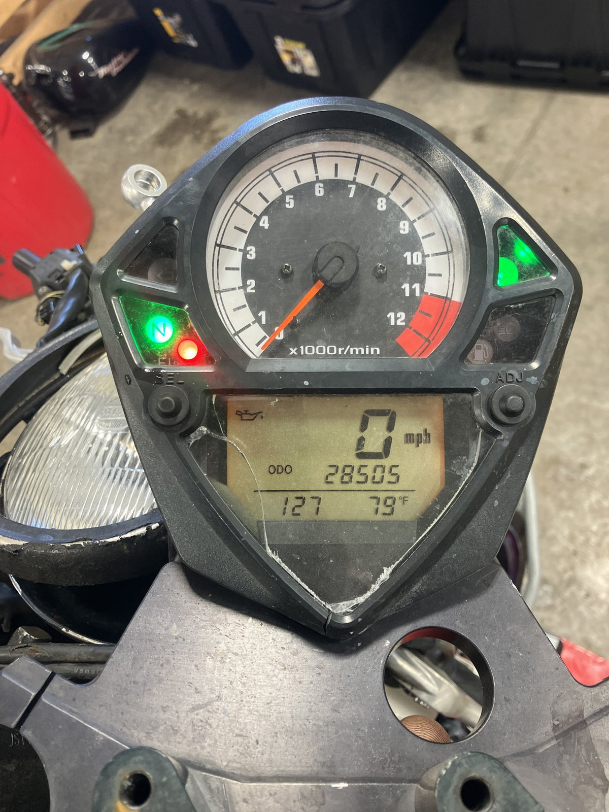 05-07 Suzuki SV650 Speedometer Gauge Cluster OEM 34120-17G80
