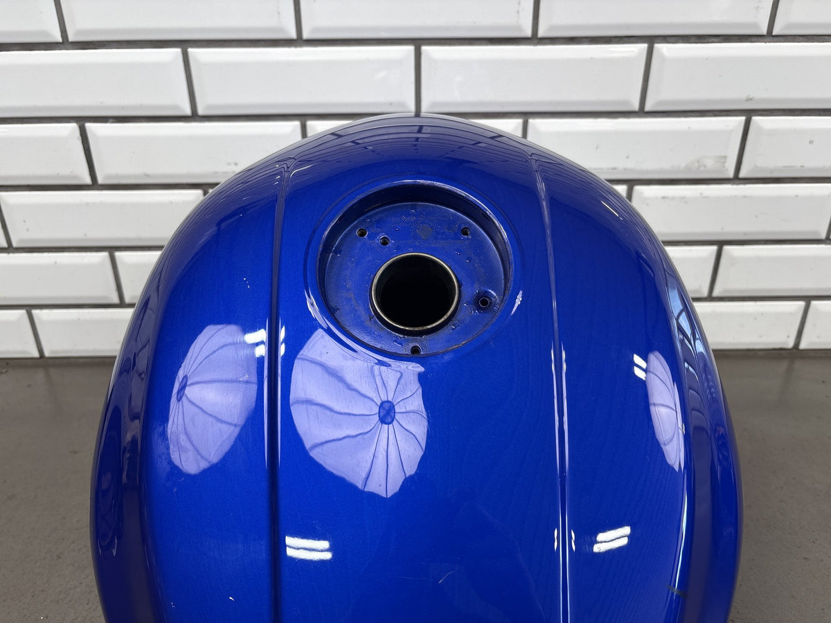 1999-2007 Yamaha YZF600R Fuel Gas Tank Blue Petcock Fuel Filter Scuffed OEM
