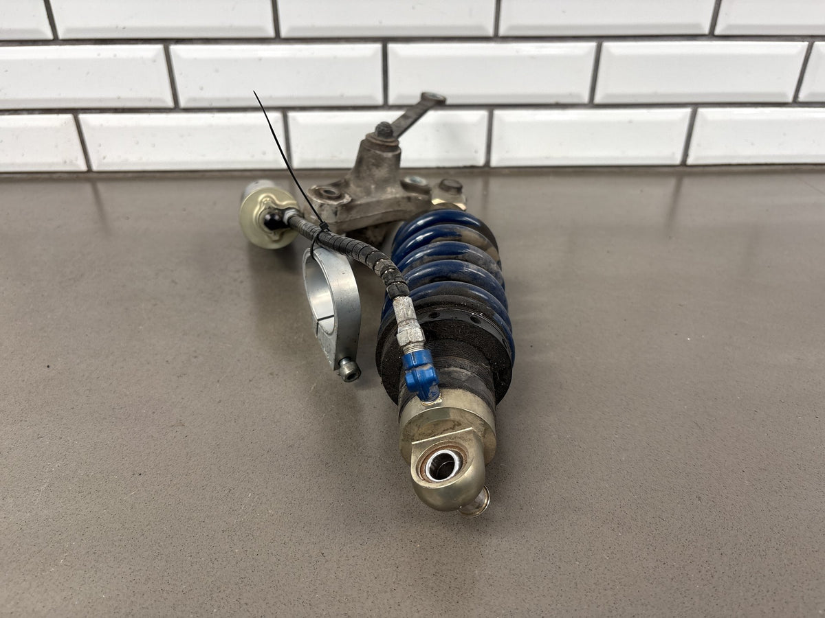 2006 Yamaha FJR1300A Penske Rear Shock Remote Reservoir Hyperco Spring Scuffed