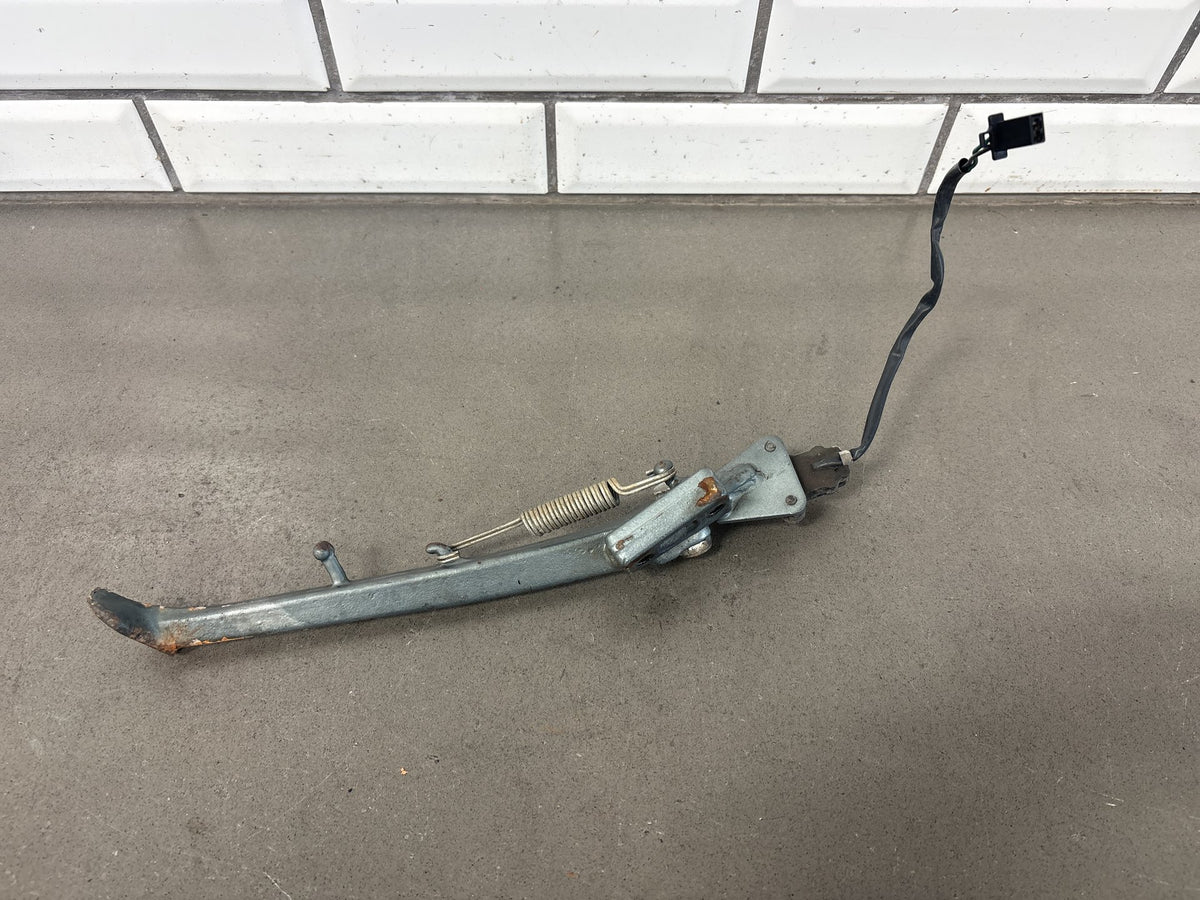 1990-1993 Kawasaki ZX-11 ZX1100C Kickstand Bracket Switch Gray OEM 34024-1249