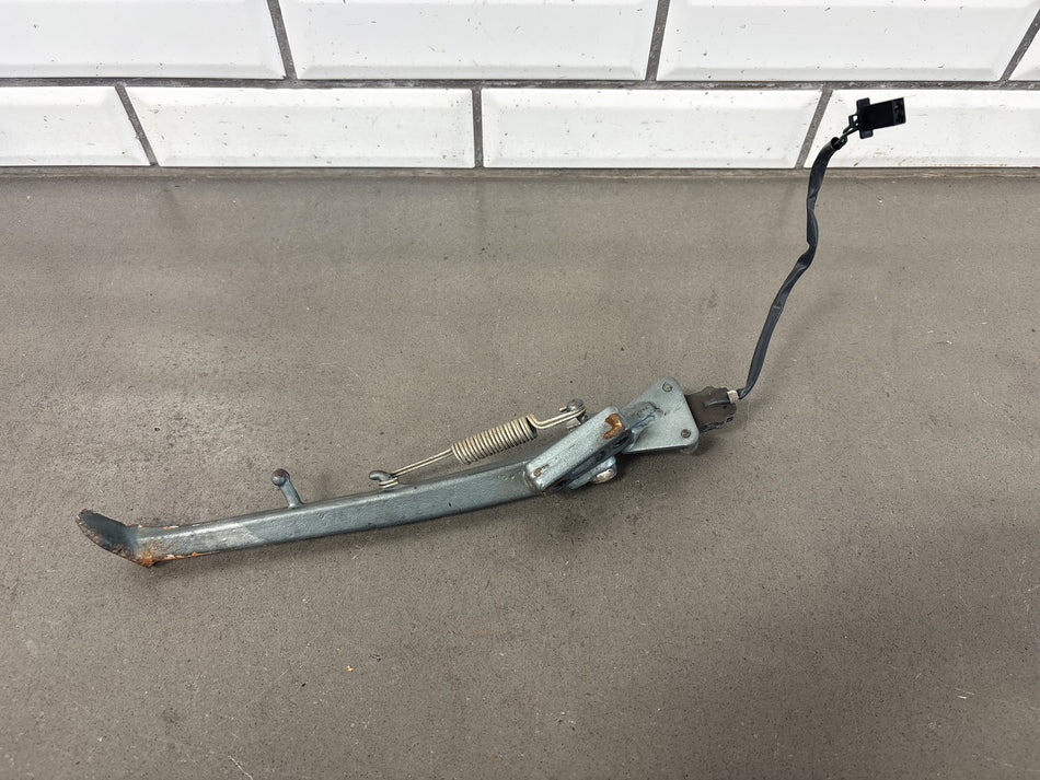 1990-1993 Kawasaki ZX-11 ZX1100C Kickstand Bracket Switch Gray OEM 34024-1249