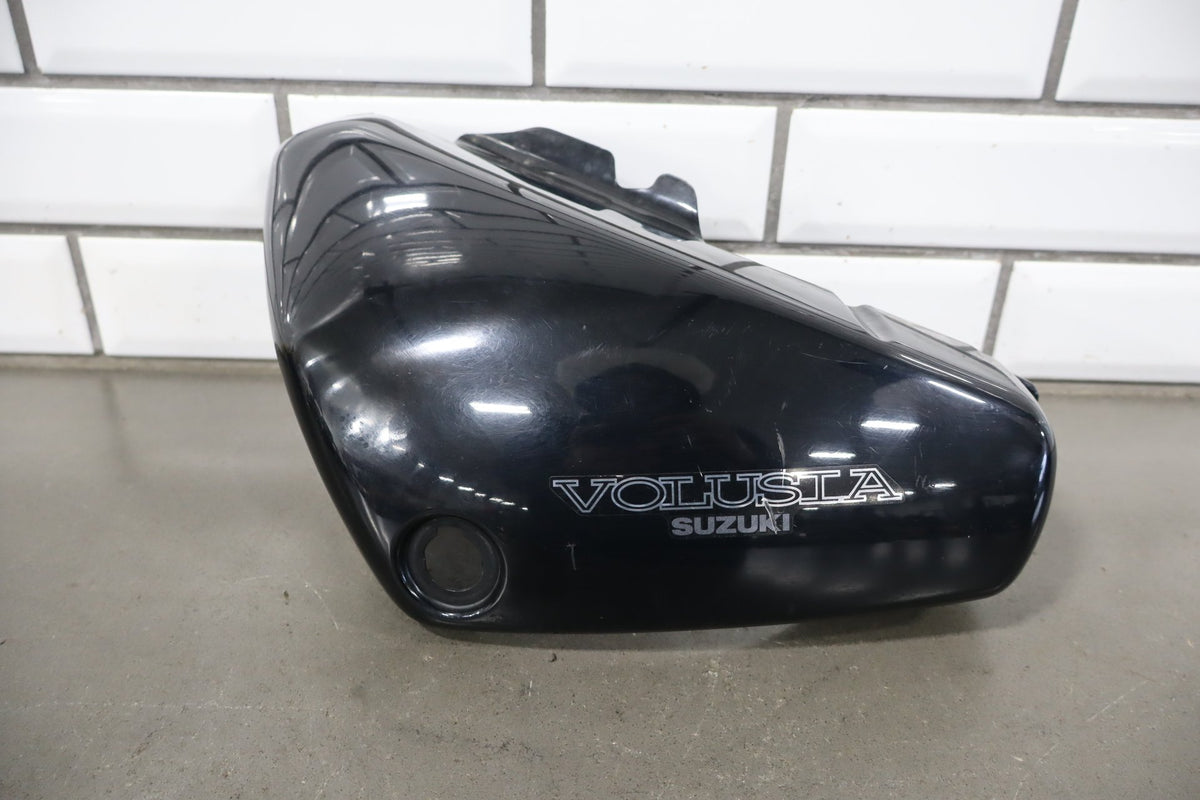 2001-2004 Suzuki VL800 Volusia Side Covers Black White OEM