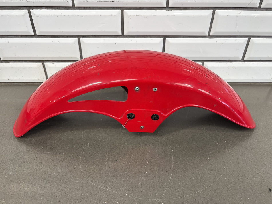 1983 Kawasaki GPZ750 ZX750A Front Fender Mudguard Red OEM