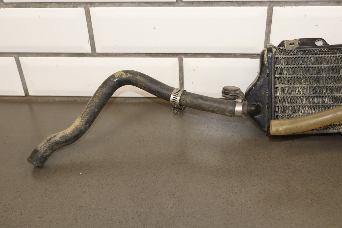 1990-1993 Kawasaki KX250 Left Right OEM Radiator Set with Hoses