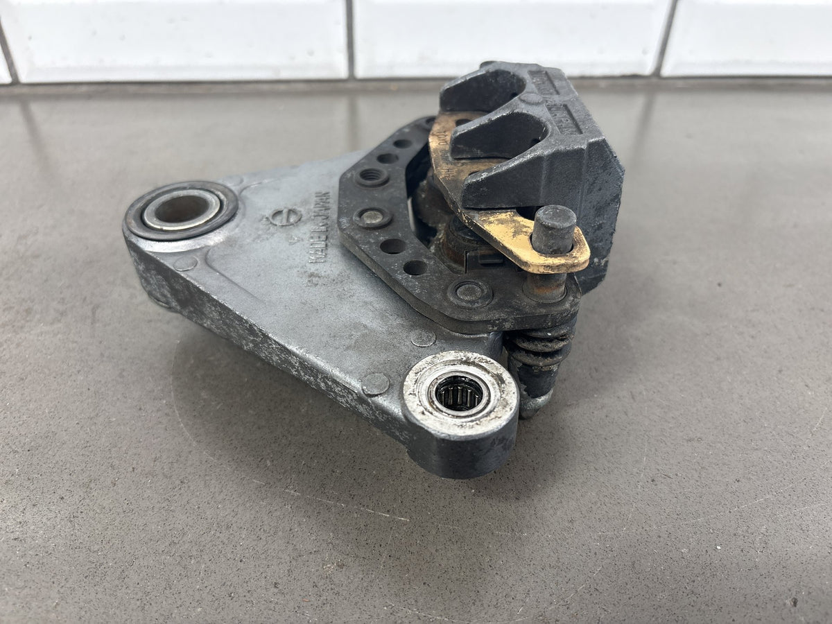 1990-1993 Kawasaki ZX-11 Rear Brake Caliper With Bracket OEM 43041-1433-FE