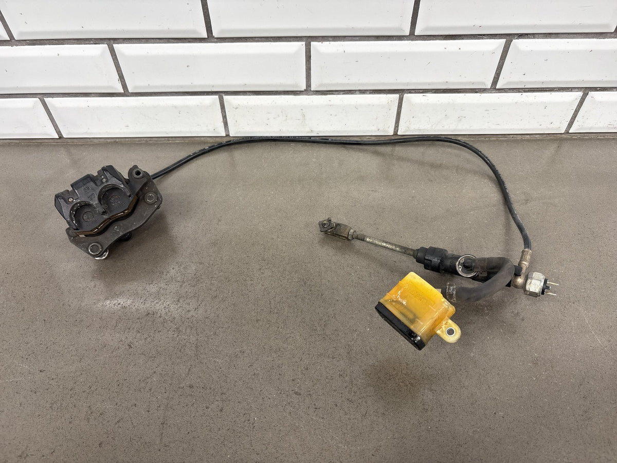 2005-2010 Triumph Sprint ST 1050 Rear Brake Master Cylinder Caliper Line Set OEM