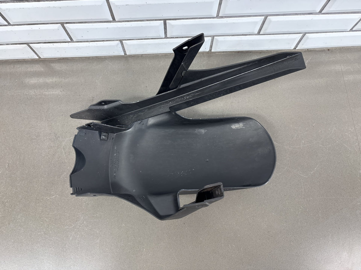 1999-2007 Yamaha YZF600R Rear Hugger Fender Chain Guard Black OEM 4JH-21650