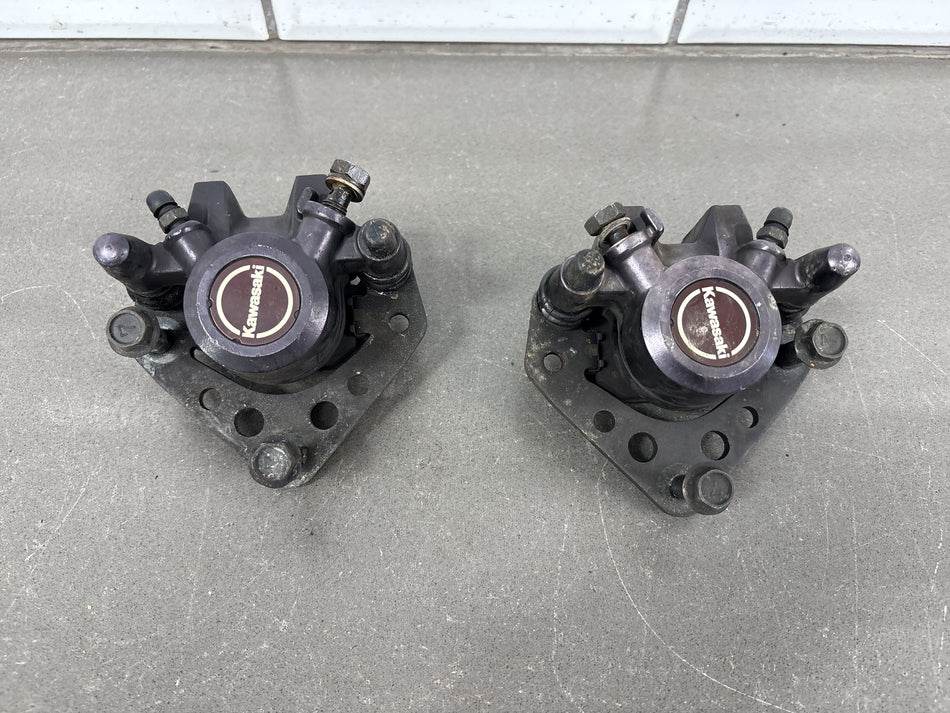 1983-1985 Kawasaki GPZ750 ZX750A Front Brake Calipers Left Right Pair OEM