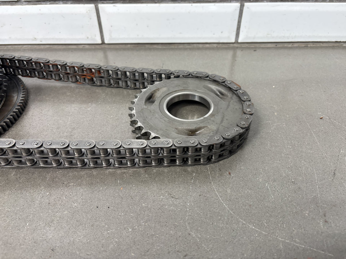 2006 Harley Dyna FXDI TC88 Primary Clutch Compensator Chain Kit Surface Rust