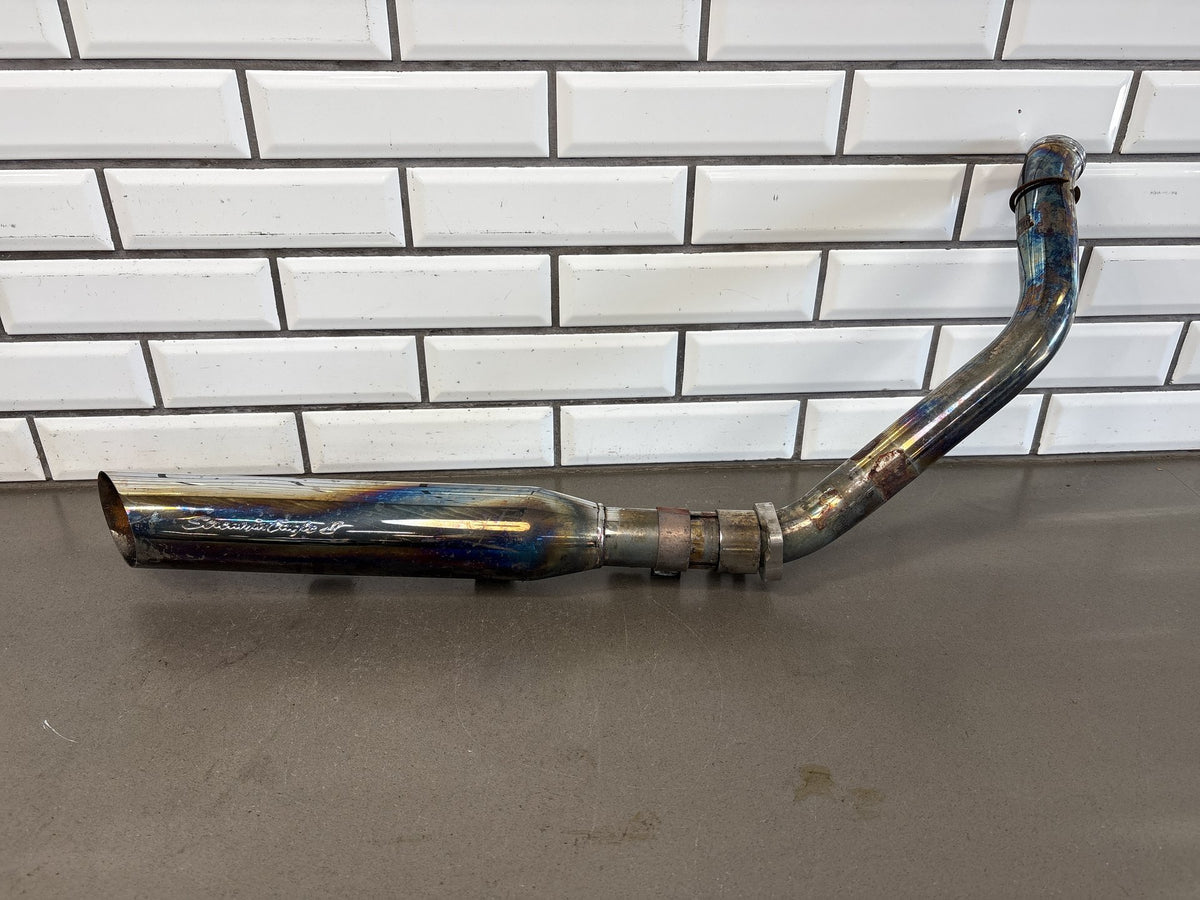 04-06 Harley Sportster XL883 1200 Screamin Eagle II Exhaust Pipes Mufflers