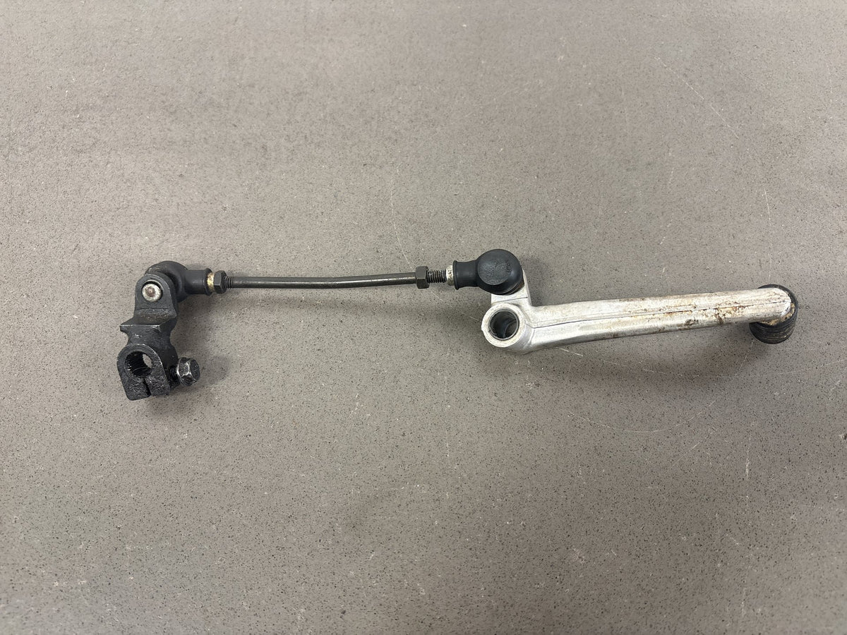 1990-1993 Kawasaki Ninja ZX-11 ZX1100C Shift Lever With Linkage Rod 13242-1283