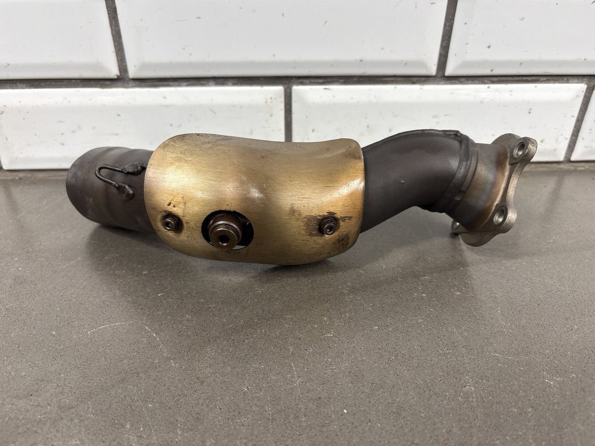2006-2010 Aprilia RSV1000R Tuono 1000R Rear Exhaust Header Pipe Heat Shield OEM