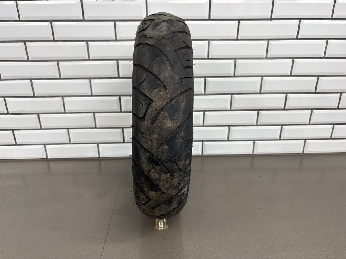 2001-04 Suzuki VL800 Front Wheel 16in Spoke Rotor Whitewall OEM