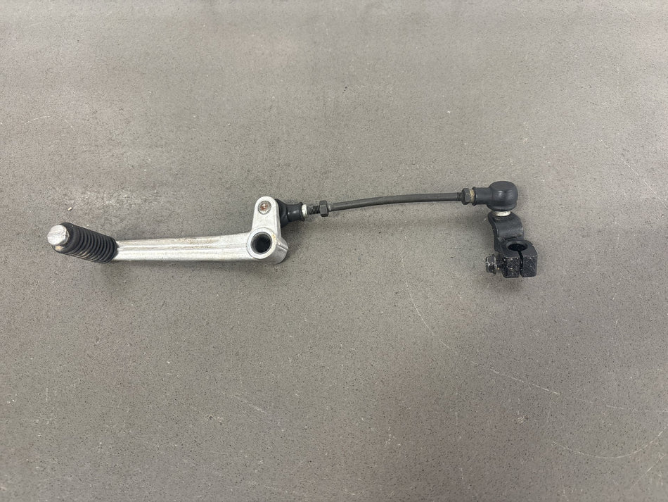 1990-1993 Kawasaki Ninja ZX-11 ZX1100C Shift Lever With Linkage Rod 13242-1283