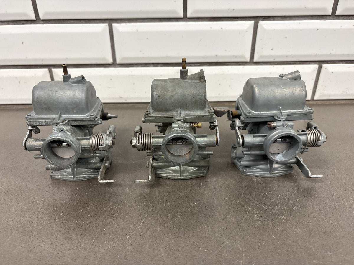 1971 Honda CL350 Carburetors Lot of 3 with Rebuild Parts OEM