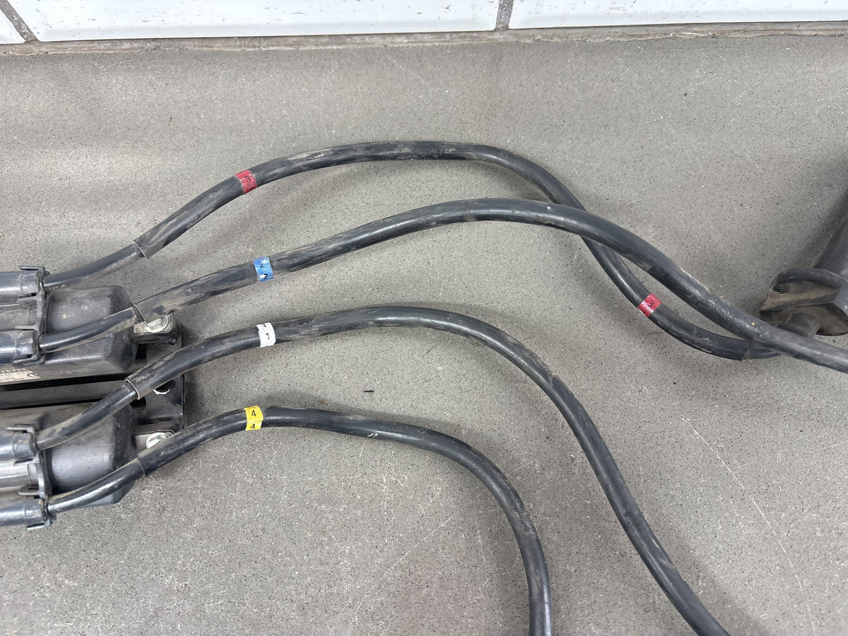 2006-2011 Yamaha FJR1300 Ignition Coils Pair Plug Caps Wires OEM 3P6-82310-00-00